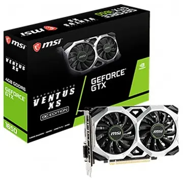 Card đồ hoạ MSI GeForce GTX 1650 D6 VENTUS XS OC - 4GB GDDR6 - 128 bit