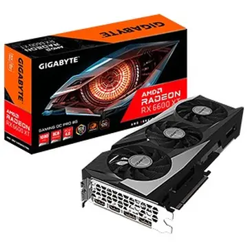 Card đồ hoạ Gigabyte RX 6600 XT GAMING OC PRO 8G - 8GB GDDR6 - 128 bit