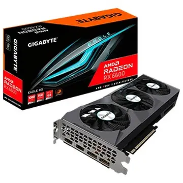 Card đồ hoạ Gigabyte RX 6600 EAGLE 8G - 8GB GDDR6 - 128 bit