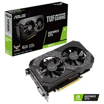 Card đồ hoạ Asrock TUF-GTX1660TI-6G-EVO-GAMING - 6GB GDDR6 - 192 bit