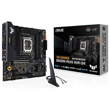 Mainboard TUF Gaming B660M-Plus wifi D4 ( LGA1700 - ATX motherboard - DDR4 )