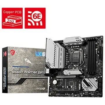 Mainboard MAG B560M MORTAR WIFI ( LGA 1200 - Mirco-ATX From Factor - DDR4 )