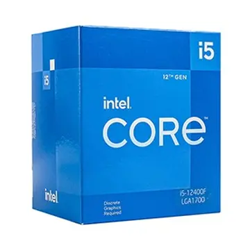 Bộ vi xử lý Intel Core i5 12400F (LGA 1700/6 Core-12 Thread/2.5 GHz-4.4 GHz/18 MB/65 W)