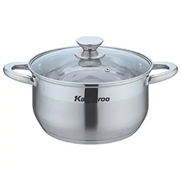 Nồi inox đơn Kangaroo size 16 KG878S