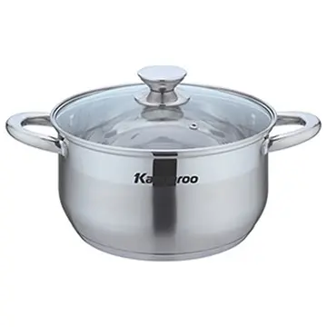 Nồi inox đơn Kangaroo size 24 KG878L