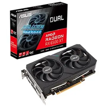 Card đồ hoạ Asus DUAL-RX6500XT-O4G - 4GB GDDR6 - 64 bit