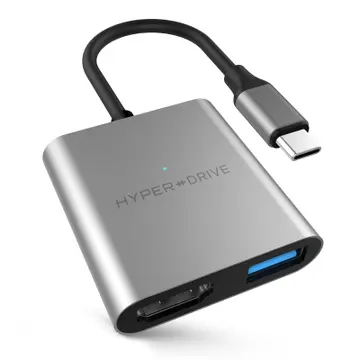 Cáp Hub Usb-C 3 in 1 Hyperdrive HD259A