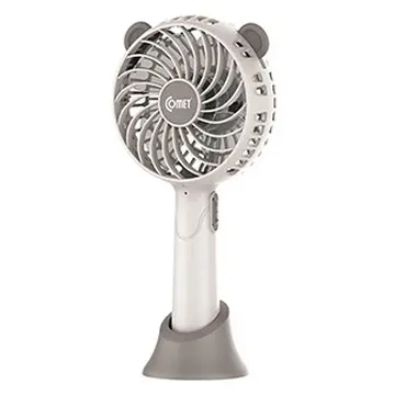 Quạt sạc cầm tay Comet CRF0804 - Xanh