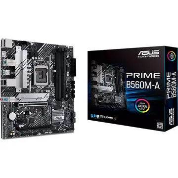 Mainboard  Asus Prime B560M- A ( LGA1200 - m-ATX Form Factor - DDR4 )