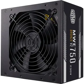 Bộ nguồn Cooler Master MWE BRONZE V2 230V 750W A/EU Cable - 80 Plus Bronze