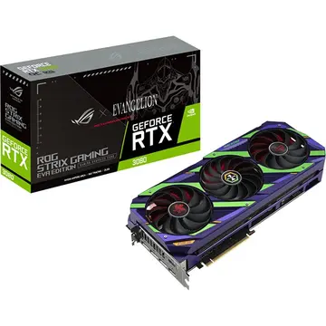 Card đồ hoạ Asus ROG Strix RTX 3080 OC EVA Edition - 12GB GDDR6X - 384 bit