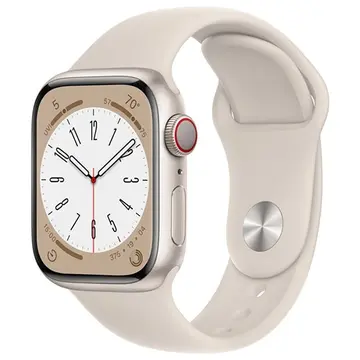 Apple Watch Series 8 GPS + Cellular, viền nhôm dây cao su