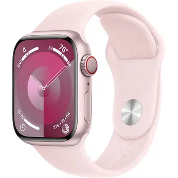 Apple Watch Series 9 GPS + Cellular 41mm Viền nhôm Dây cao su cỡ M/L
