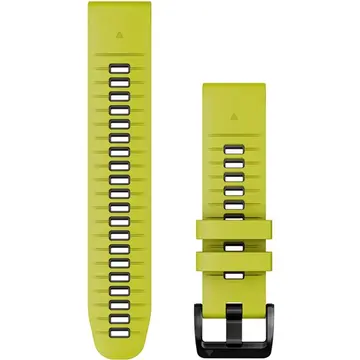 Dây thay thế, Garmin Quickfit 22mm, Chanh/Xám (Lime/Graphite) Silicone (010-13280-03)
