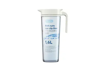 Bình nước cao cấp Inochi Biwa 1.6L Trắng