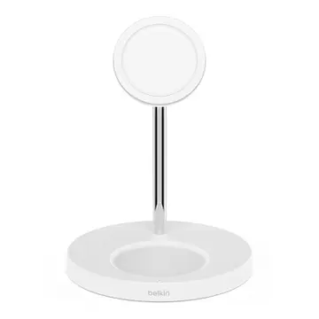 Sạc nhanh Magsafe không dây 2in1 Belkin 15W
