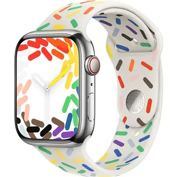 Phụ kiện Apple Dây đeo Apple Watch 45mm Cao su Pride Edition MRTN3FE/A