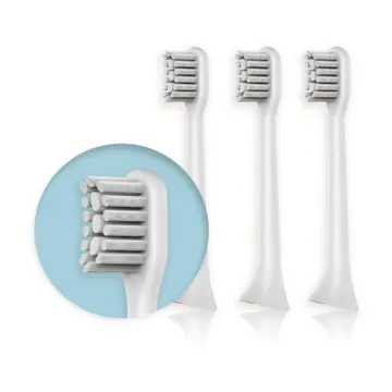 Bộ 3 đầu bàn chải điện CI-200-B-NB Mipow FDA USA Xanh Đen