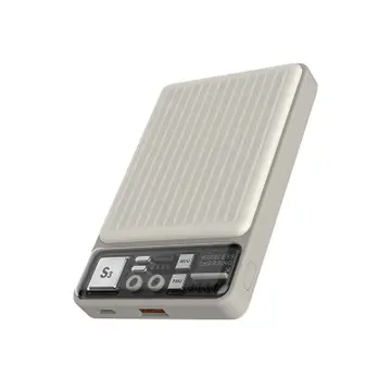 Pin sạc dự phòng Magnetic Extreme Speed QC/PC 22.5W 10.000 mAh Devia Trắng kem