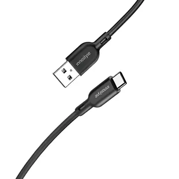 Cáp Innostyle UltraFlex A to Type C 1.5m Đen