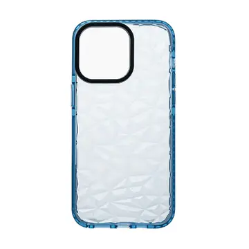 Ốp Lưng iPhone 15 Promax Meetu Viền Kim Cương Trong Suốt