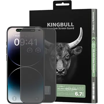 Miếng dán màn hình kính cường lực chống vân tay iPhone 15 Pro Max Mipow