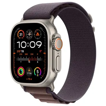 Apple Watch Ultra 2 49mm viền Titanium Dây Alpine Loop cỡ vừa