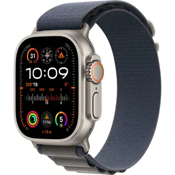 Apple Watch Ultra 2 GPS + Cellular 49mm viền Titanium Dây Alpine Loop cỡ vừa