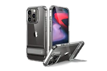 Ốp lưng iPhone 15 Pro Max ESR nhựa TPU chống sốc quân đội, chống ố vàng, có đế dựng