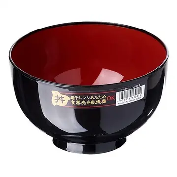 Bát tô Nakaya 1,25 lít - Màu đen lòng đỏ (4955959130819)