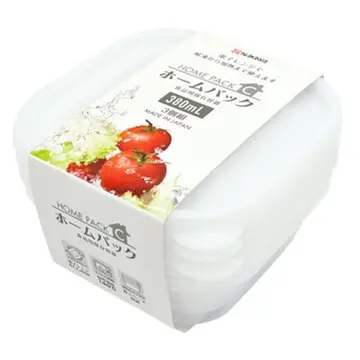 Bộ ba hộp thực phẩm lò vi sóng (380mlx3)