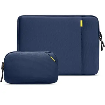 Túi chống sốc Tomtoc (USA) Protective 14 inch Xanh kèm túi phụ kiện