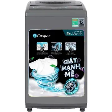 Máy giặt cửa trên Casper 7.5 Kg WT-75NG1