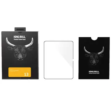 Miếng dán màn hình kính cường lực iPad Pro 13'' 2024 Kingbull HD Premium Mipow