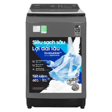 Máy giặt cửa trên Samsung Ecobubble Inverter 10.5 kg WA10CG5745BDSV