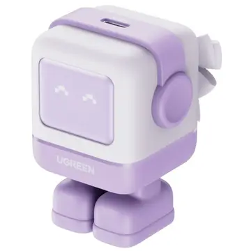 Củ sạc nhanh 1 cổng Robot Ugreen GaN 30W USB-C chuẩn PD/PPS