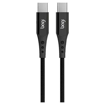 Cáp sạc Type C to Type C Bagi 1.2m dây dù
