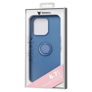 Ốp lưng bảo vệ iPhone 15 Pro Max Mipow silicon chống ố vàng, chống vân tay, có đế dựng
