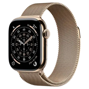 Apple Watch Series 11 GPS + Cellular 42mm Viền titan dây Milan