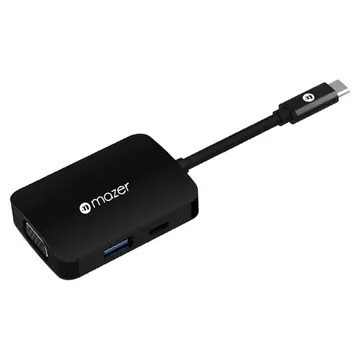 Cáp Hub Type C 4 in 1 Mazer Multimedia Pro