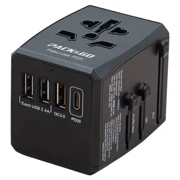 Ổ cắm du lịch đa năng PACK&GO PPC01