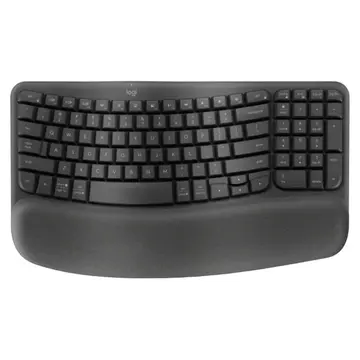 Bàn phím Bluetooth công thái học Logitech Wave Keys