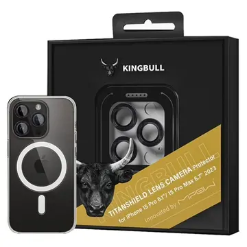 Miếng dán kính cường lực camera iPhone 15 Pro/15 Pro Max Mipow
