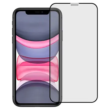 Miếng dán cường lực iPhone XR/iPhone 11 Black YVS tràn viền
