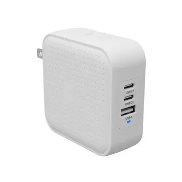 Củ sạc nhanh 3 cổng Hyper KG 70W GaN (2 Type C + USB-A)