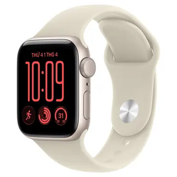 Apple Watch SE 3 GPS 40mm Viền nhôm dây cao su