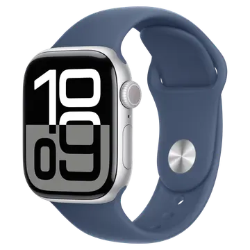Apple Watch Series 10 GPS 42mm Viền nhôm Dây cao su cỡ S/M