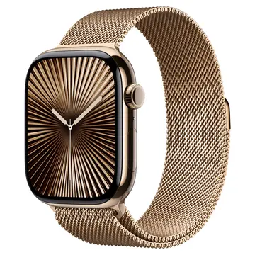 Apple Watch Series 10 4G 46mm Viền Titan Dây Milanese cỡ M/L