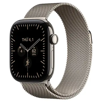 Apple Watch Series 12 5G 42mm Viền titan Dây Quấn Milan