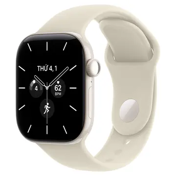 Apple Watch Series 12 5G 42mm Viền gốm Dây cao su